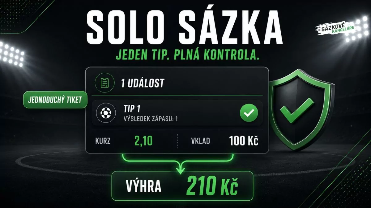 Jednoduchá SOLO sázka