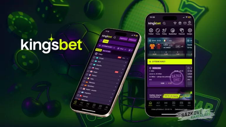 Kingsbet mobilní aplikace