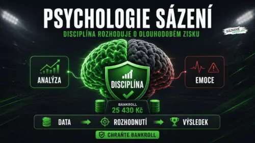 Psychologie sázení: Jak ovládnout emoce a získat mindset profesionála